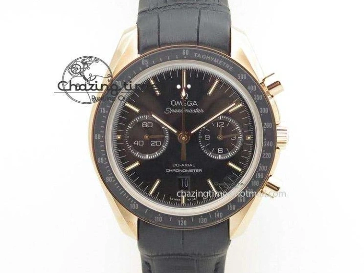 0213 HighPerformance Seamaster Planet Ocean GMT 600M Blue Dial SS On Blue Rubber Strap A 8278